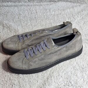 Martin Dingman MD Signature Sneaker Water Repellent Suede Stone Size 13 Mens NEW